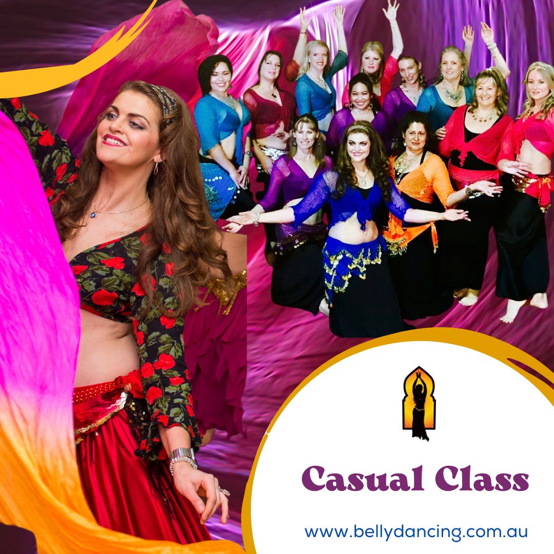 Casual Belly Dance Class Bellydancing Julz