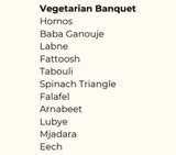 Vegetarian Banquite - Christmas Party